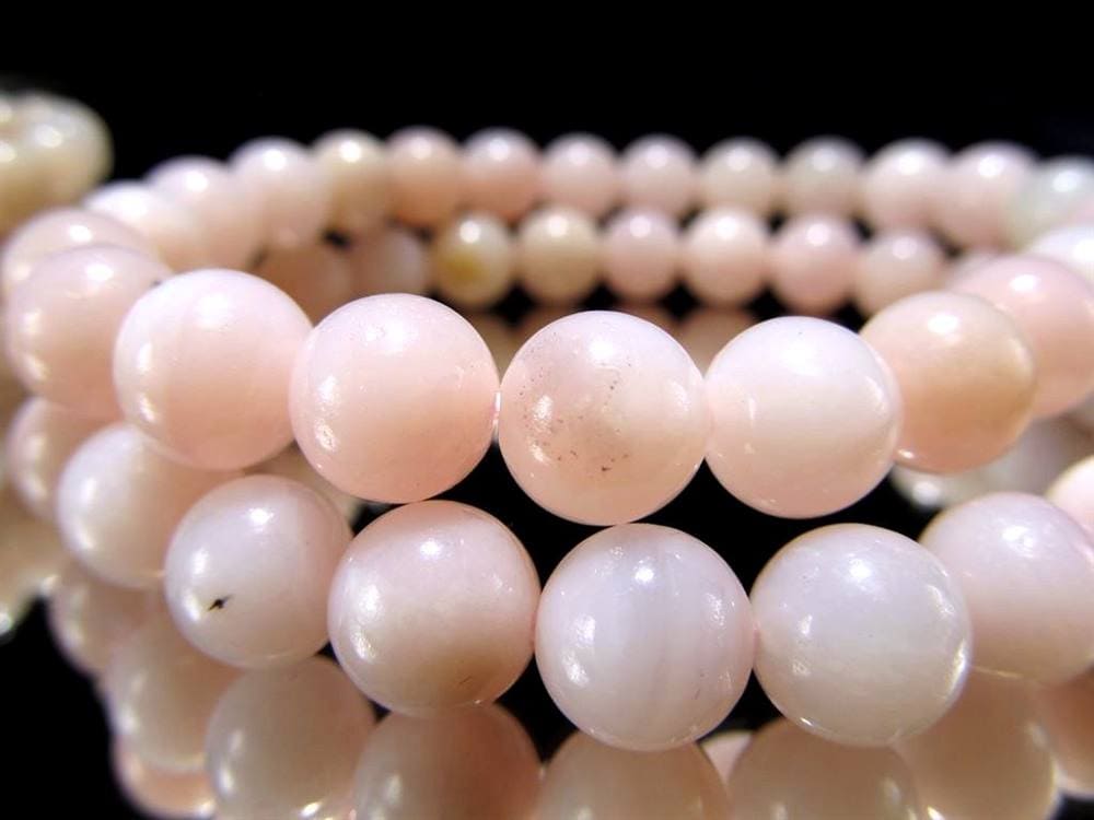 オパール 蛋白石 ブレスレット ピンク オーストラリア産