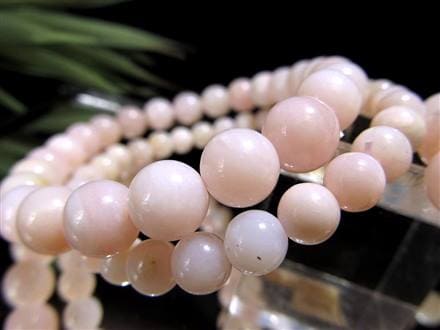 オパール 蛋白石 ブレスレット ピンク オーストラリア産