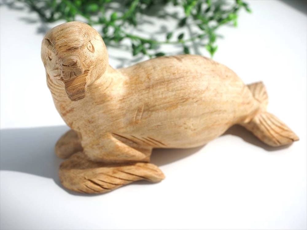 パロサントウッド ホーリーツリー 動物彫り置物 香木 ペルー産