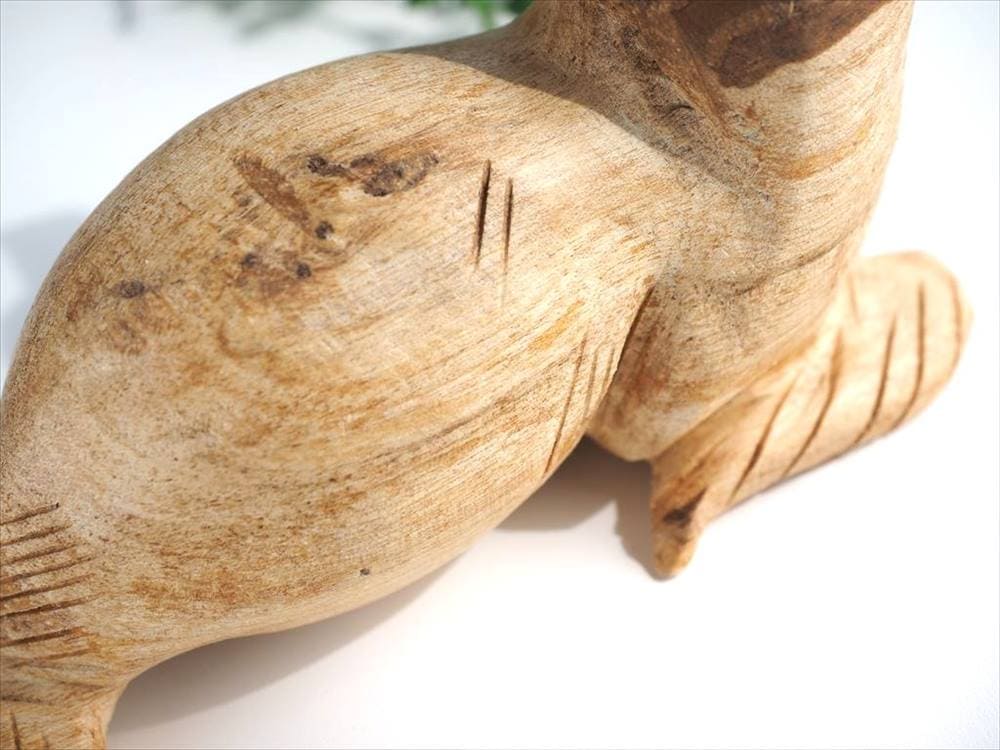 パロサントウッド ホーリーツリー 動物彫り置物 香木 ペルー産