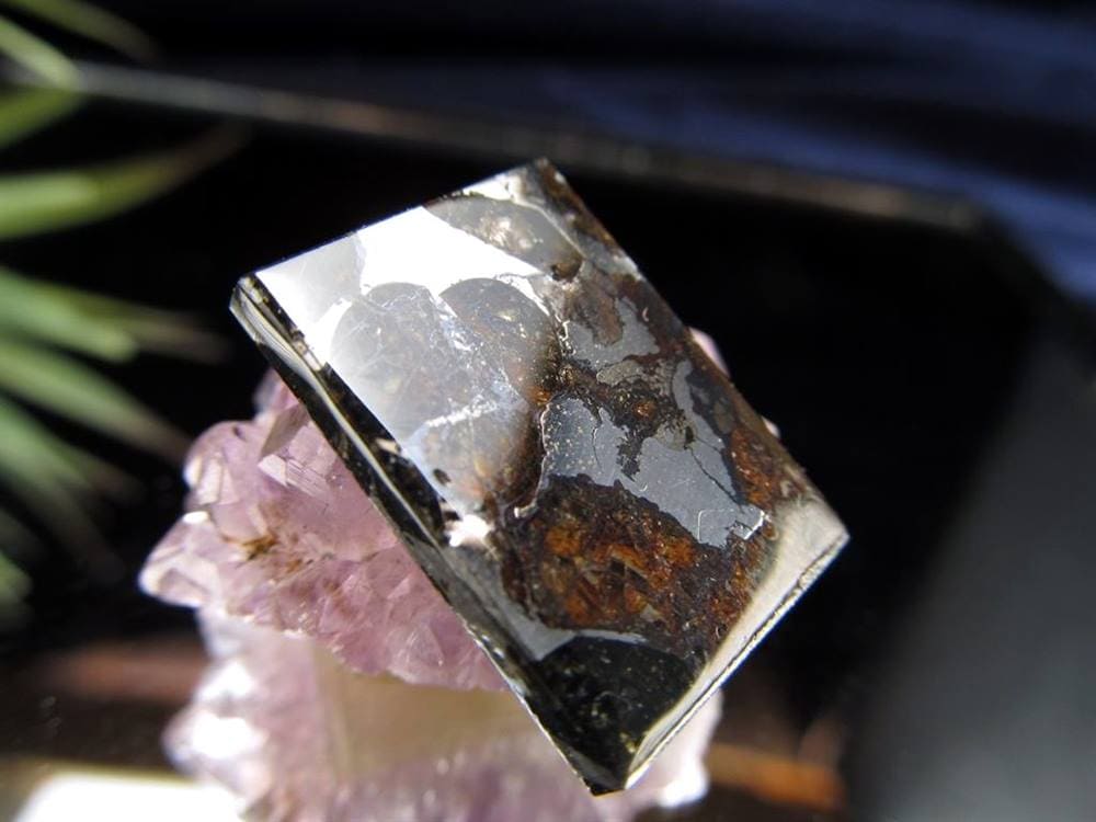 セリコ隕石 パラサイト隕石 プレート SERICHO 石鉄隕石