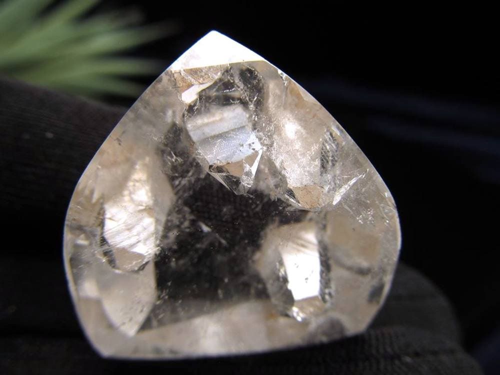 マニフェストクォーツ 貫入水晶 タンブル 水晶 クォーツインクォーツ