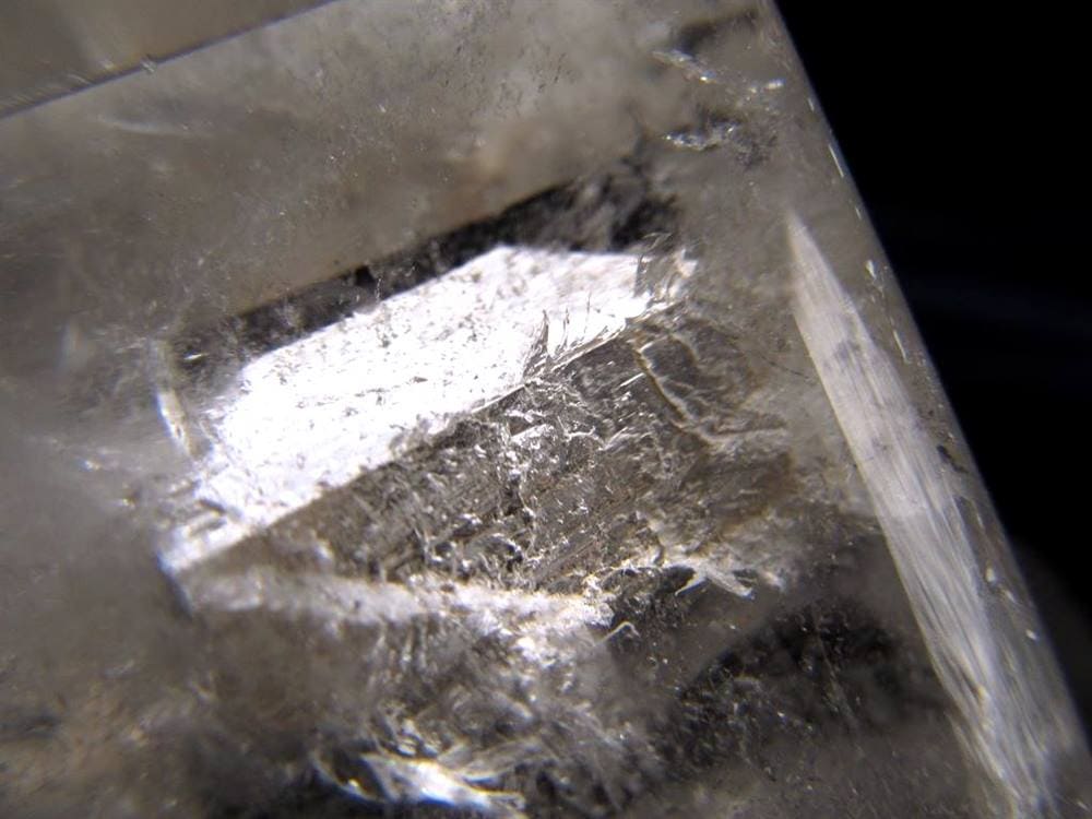 マニフェストクォーツ 貫入水晶 タンブル 水晶 クォーツインクォーツ