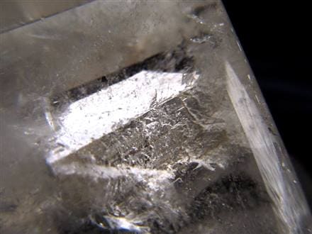 マニフェストクォーツ 貫入水晶 タンブル 水晶 クォーツインクォーツ