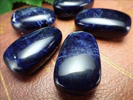 ソーダライト インペリアル タンブル ペンダント ネックレス