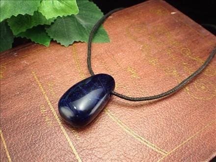 ソーダライト インペリアル タンブル ペンダント ネックレス