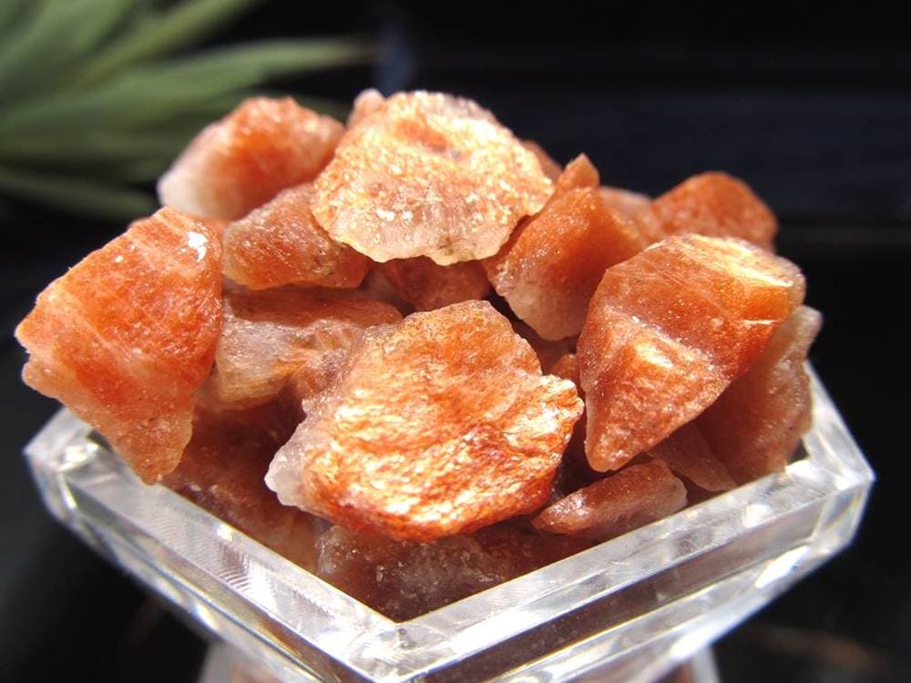 サンストーン 原石 日長石 アベンチュレッセンス シラー