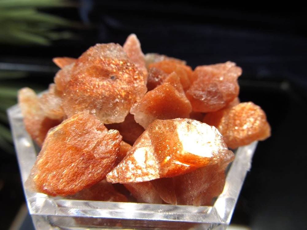 サンストーン 原石 日長石 アベンチュレッセンス シラー