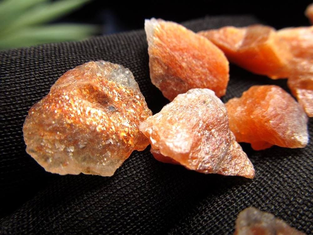 サンストーン 原石 日長石 アベンチュレッセンス シラー