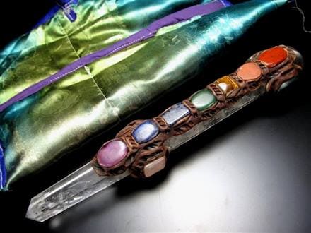 マジックワンド チャクラ ヒーリングワンド 魔法の杖 天然石