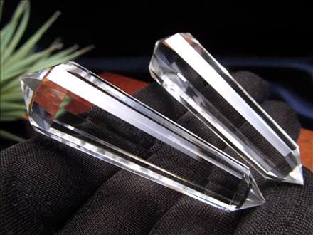 マニカランクォーツ マニカラン 水晶 ダブルポイント ヴォーゲルワンド