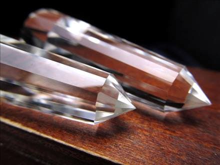 マニカランクォーツ マニカラン 水晶 ダブルポイント ヴォーゲルワンド