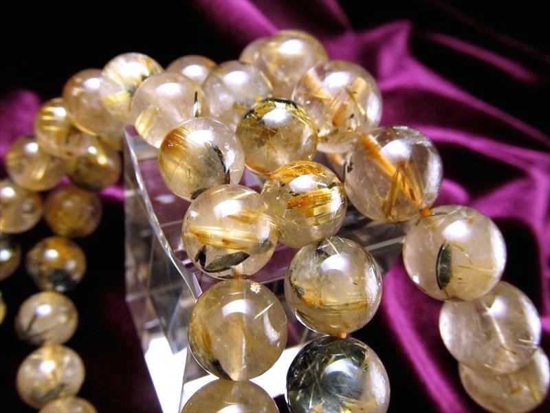 HG12★特選ご奉仕★激レア希少♢激安☆【母岩ヘマタイト入りゴールドルチル】❤️ 数量限定！奉仕品】☆激レア！500gセット☆1袋9800円☆激安