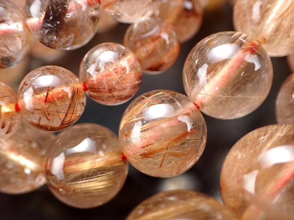 タイガールチルクォーツ ブレスレット アンティークゴールドルチルクォーツ ブラジル産 激安