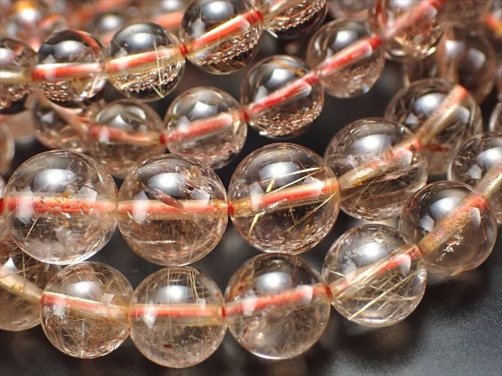 タイガールチルクォーツ ブレスレット アンティークゴールドルチルクォーツ ブラジル産 激安