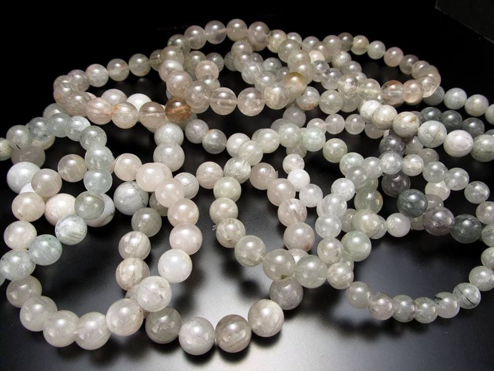 ホワイトルチル ブレスレット ファントム お得 様々なサイズ