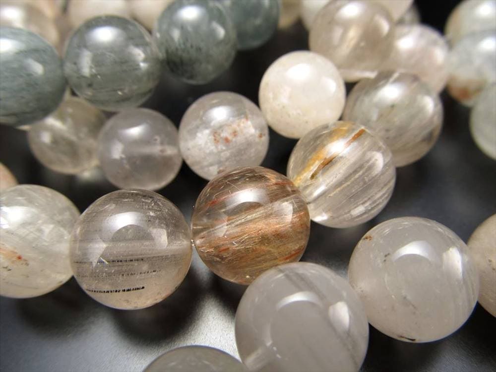 ホワイトルチル ブレスレット ファントム お得 様々なサイズ