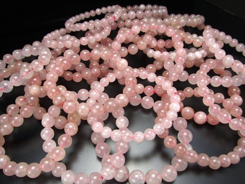 ローズクォーツ ブレスレット セット お得 様々なサイズ