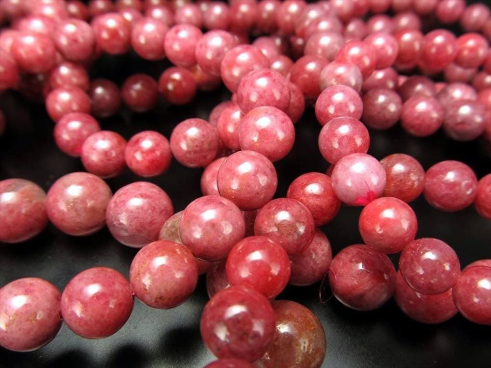 ロードナイト 薔薇輝石 パワーストーン ブレスレット 天然石