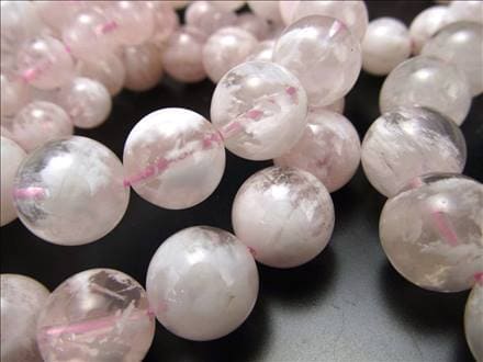 セリサイトインローズクォーツ ローズクォーツ セリサイト ブレスレット 天然石