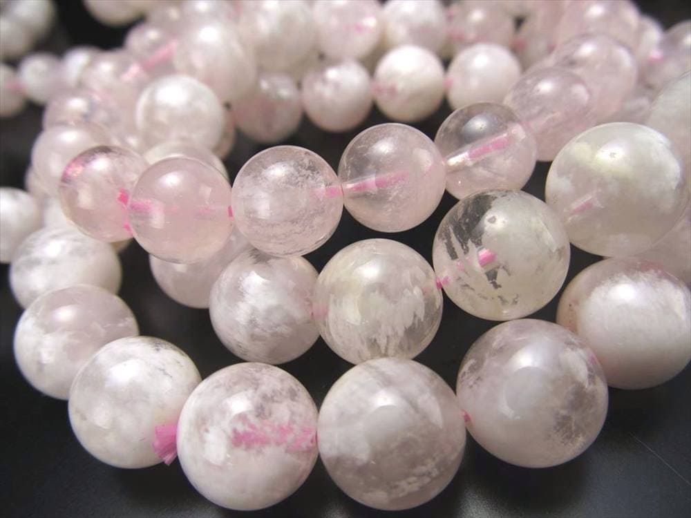 セリサイトインローズクォーツ ローズクォーツ セリサイト ブレスレット 天然石