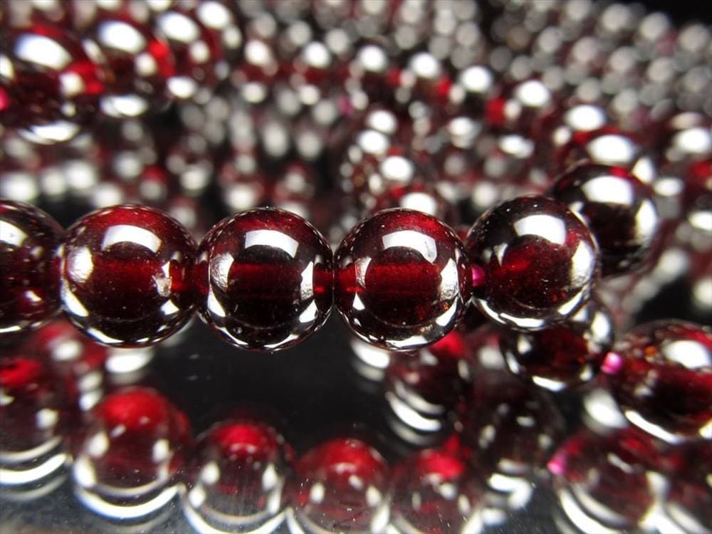 ガーネット,ブレスレット,アルマンダインガーネット,柘榴石,1月の誕生石