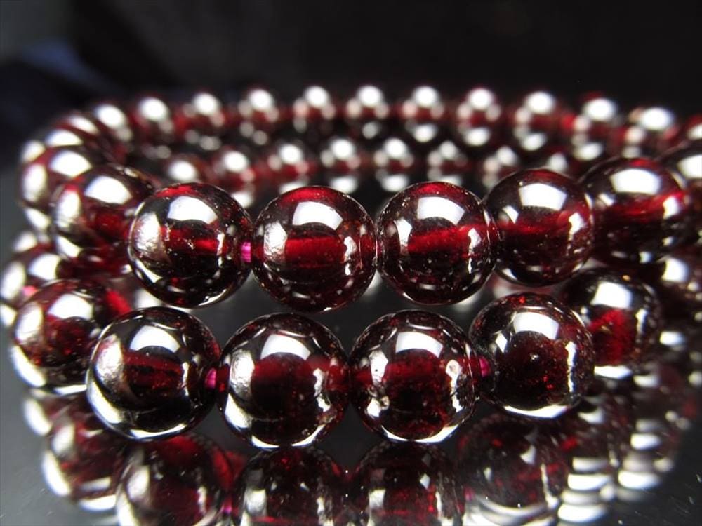 ガーネット,ブレスレット,アルマンダインガーネット,柘榴石,1月の誕生石