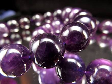 アメジスト 紫水晶 2月の誕生石 ブレスレット 天然石