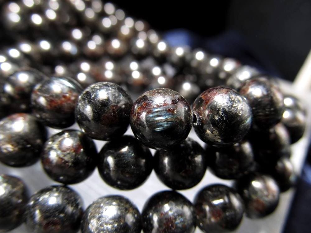 ヌーマイト 角閃石片麻岩 ヌーミット ブレスレット 天然石