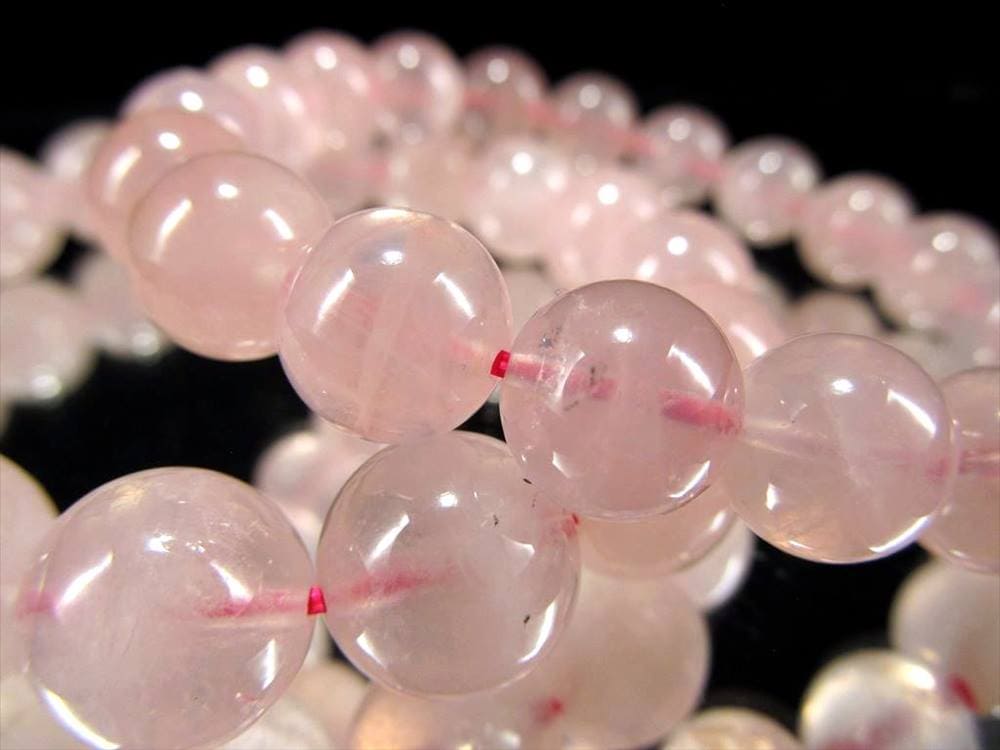 ローズクォーツ スター効果 ブレスレット 詰合せ 500グラム