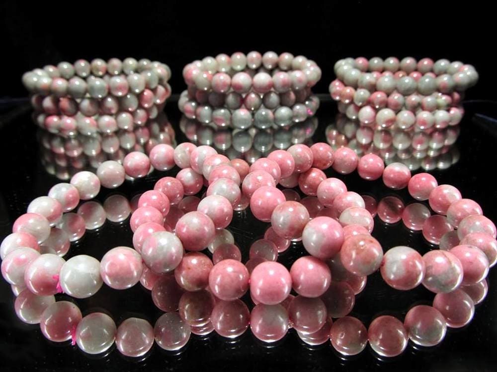 ロードナイトシリカ ブレスレット ロードナイト 石英 詰め合わせ