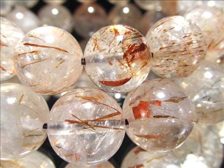 マイカインクォーツ 雲母入り水晶 雲母 ブレスレット 天然石