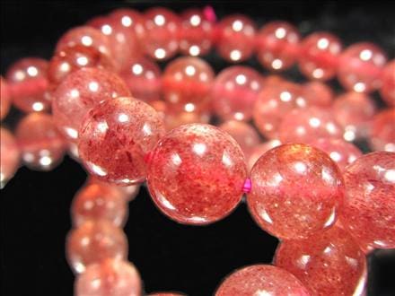 モスコバイトインクォーツ 雲母入り水晶 雲母 ブレスレット 天然石