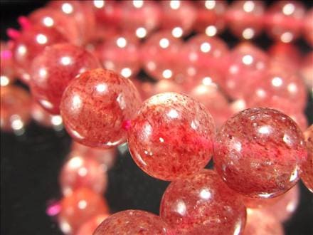 モスコバイトインクォーツ 雲母入り水晶 雲母 ブレスレット 天然石