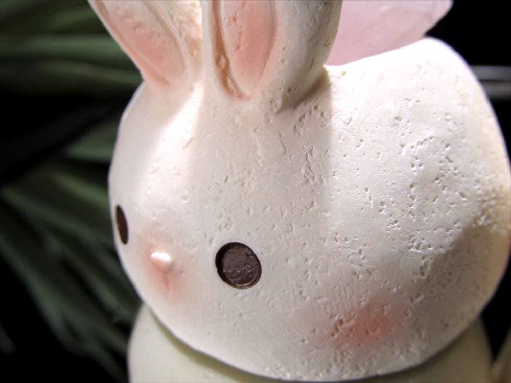 兎 ウサギ 陶器 置物