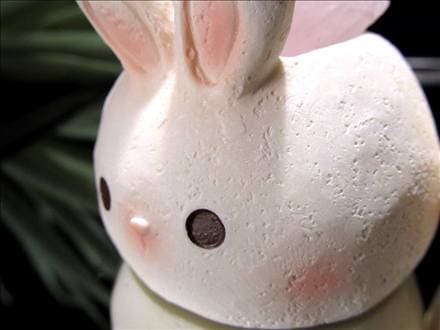 兎 ウサギ 陶器 置物