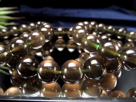 オブシディアン 黒曜石 ブレスレット 南米の奇跡の瞳 レインボーシラー