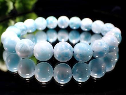 ラリマー ブルーペクトライト ブレスレット 三大ヒーリングストーン カリブ海の宝石