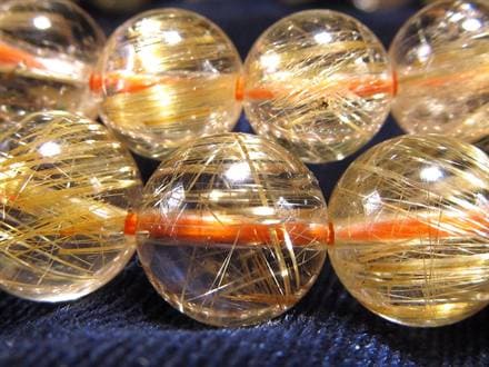 ルチル ゴールドルチル ブレスレット 金運 ルチルクォーツ