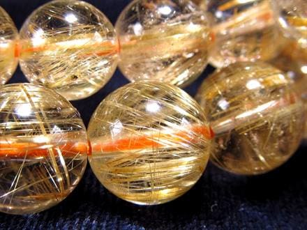 ルチル ゴールドルチル ブレスレット 金運 ルチルクォーツ