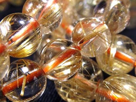 ルチル ゴールドルチル ブレスレット 金運 ルチルクォーツ
