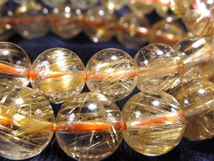 ルチル ゴールドルチル ブレスレット 金運 ルチルクォーツ