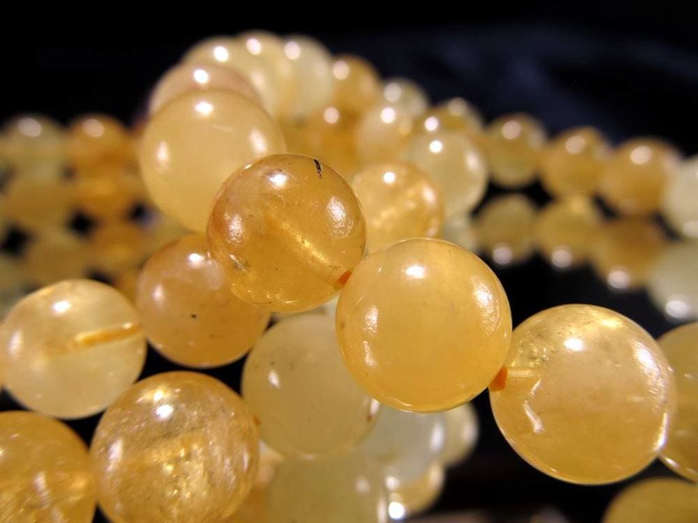 ヘリオドール ゴールデンベリル 緑柱石 ブレスレット 天然石