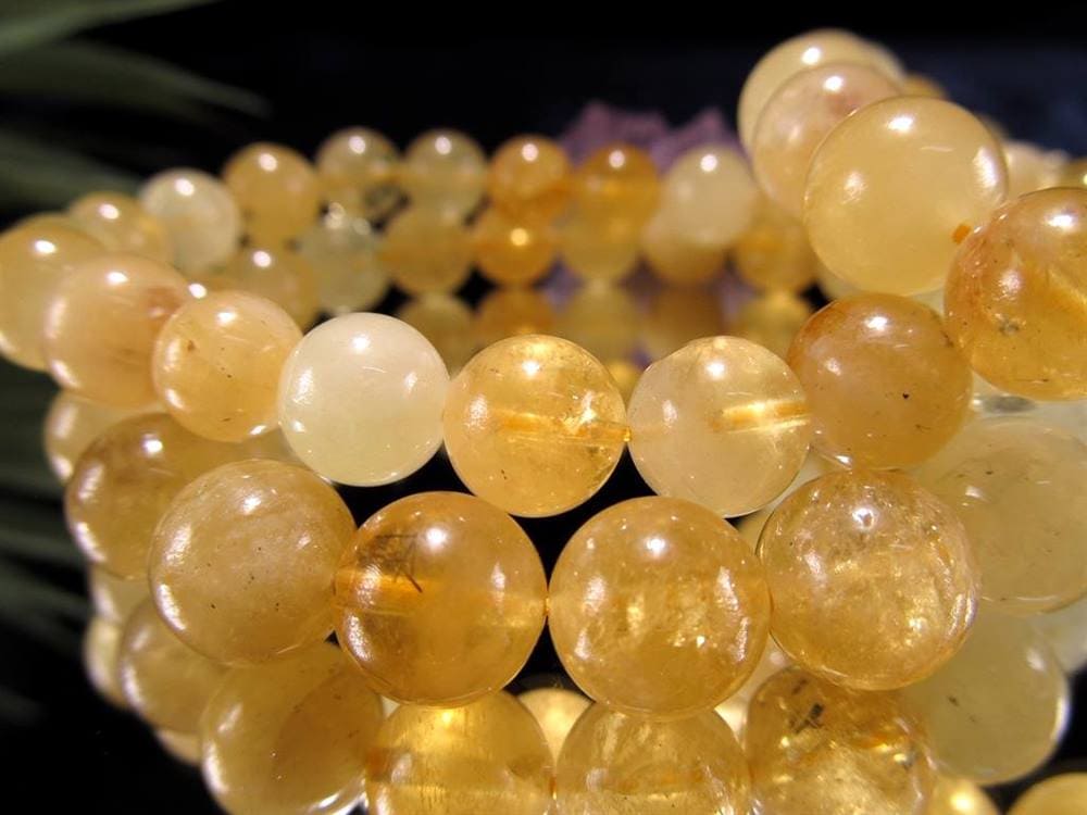 ヘリオドール ゴールデンベリル 緑柱石 ブレスレット 天然石