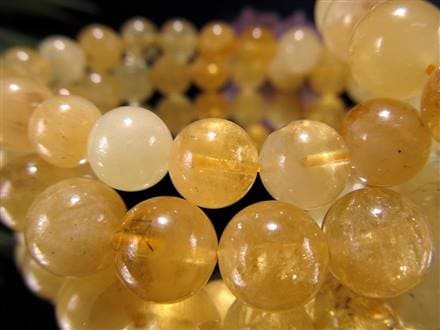 ヘリオドール ゴールデンベリル 緑柱石 ブレスレット 天然石