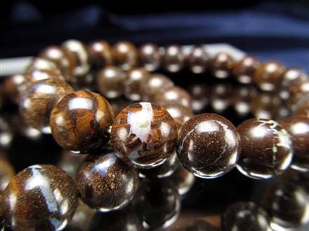 ボルダーオパール ライモナイト 母岩付蛋白石 ブレスレット オパール