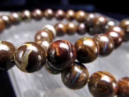 ボルダーオパール ライモナイト 母岩付蛋白石 ブレスレット オパール