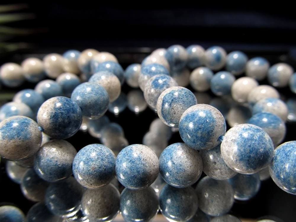 ヒマラヤK2ジャスパー アズライトイングラナイト ブレスレット ヒマラヤ・カラコルム山脈K2産