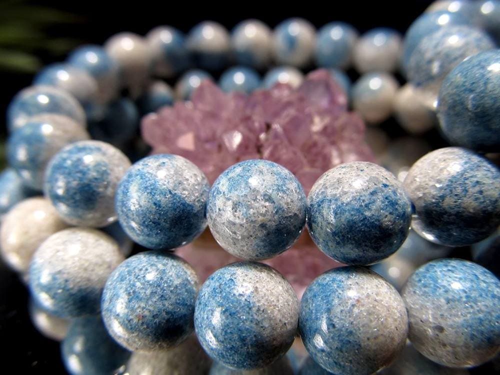 ヒマラヤK2ジャスパー アズライトイングラナイト ブレスレット ヒマラヤ・カラコルム山脈K2産