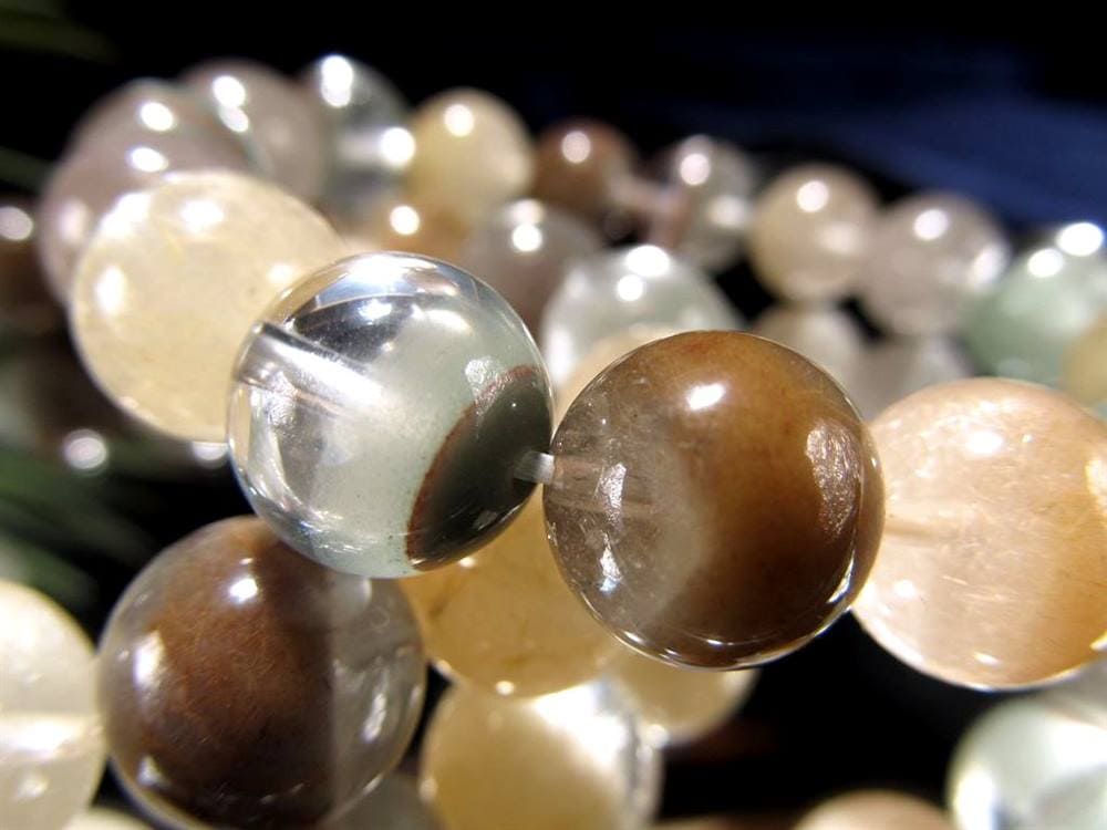 ラビットファー クォーツ ファントム ラビットヘア ブレスレット